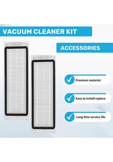 Mi Robot Süpürge Yedek Parçaları - Sdjqr01rr, Sdjqr02rr, Sdjqr03rr, E3, S4, S4 Max, S5 Modelleri İçin Ana Yan Fırça Filtresi - Yongtao