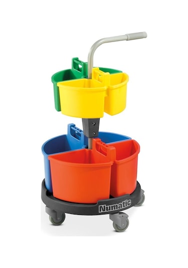 Numatic Nc 4G Kovalı Temizlik  Arabası