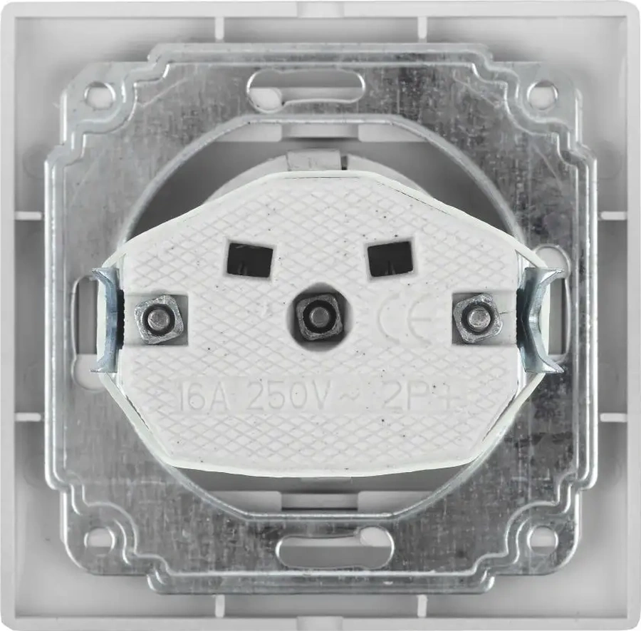 Intro Plano Tekli Gömme Topraklamalı Priz 16a-250v 128781107 1-202-03