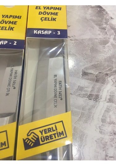 El Dövmesi Kurban Bıçağı Seti Fatih 1453 El Yapımı Yatağan