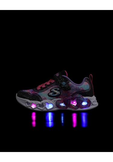 Skechers Infınıte Heart Lıghts - Color Lovın Büyük Kız Çocuk Siyah Işıklı Spor Ayakkabı 303753l Bkmt Siyah Skechers Infınıte Heart Lıghts - Color Lovın Büyük Kız Çocuk Siyah Işıklı Spor Ayakkabı 303753l Bkmt Siyah