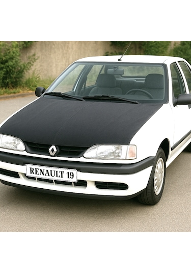 Renault 19 Kaput Maskesi Sportif Görünüm Ve Etkili Koruma Suni Deri Kaplama 1 Adet