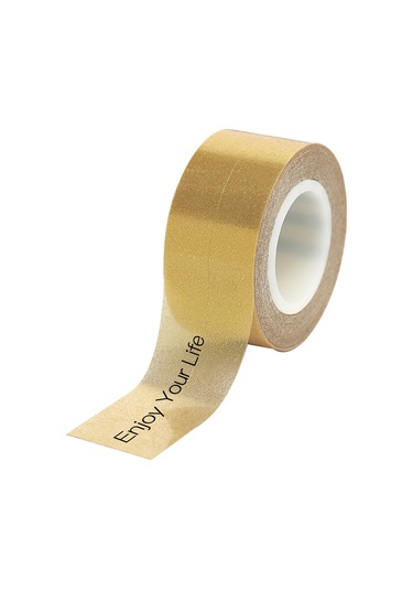 Dofolink Makeıd M1/l1 Etiket Makinesi İçin 16mm 4m L-16z2 Akışkan Altın Kum Etiket Bandı - Su Geçirmez, Kalıntı Yok, Kolay Ripsel 1 Rulo