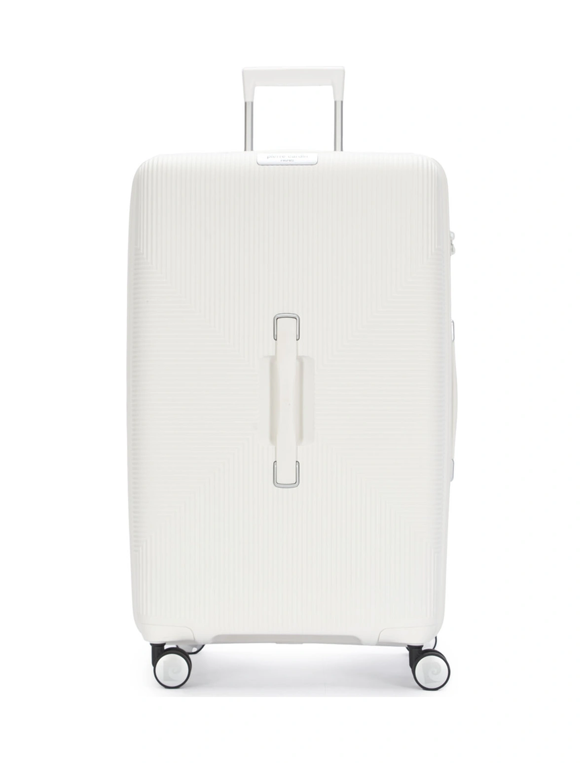 Pierre Cardin Büyük Ve Orta Boy 2'li Set %100 Polipropilen Valiz Beyaz 04pc7080 Beyaz