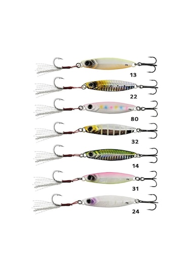 Powerline Bluefish Jig 30gr Sahte Balık 32 Zebra Glow