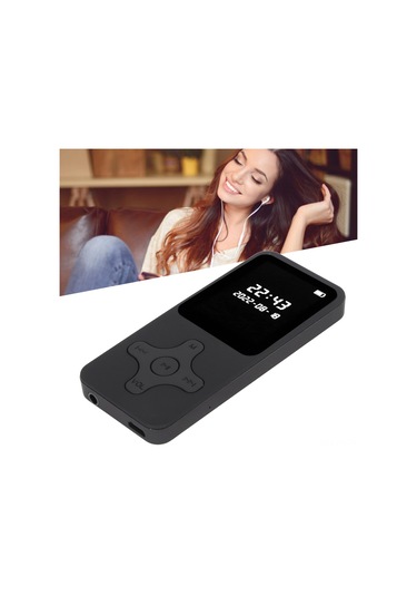 Kangvka Bluetooth 5.0 Taşınabilir Mp3/mp4 Çalar - 1.77" Lcd Ekran, Hifi Ses, Fm Radyo, Kaydedici, Kitap Okuyucu, 128gb Genişletilebilir Hafıza