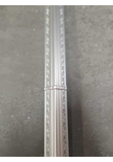 Decogold Yeni 4 100 Cm Köşe Profili Çıtası Gümüş