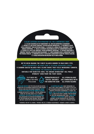 Wilkinson Sword Hydro 5 Sensitive Aloe Veralı 4 Adet Yedek Kartuş