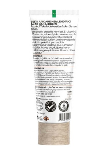 Bee'o Up Ayak Kremi 50 ML