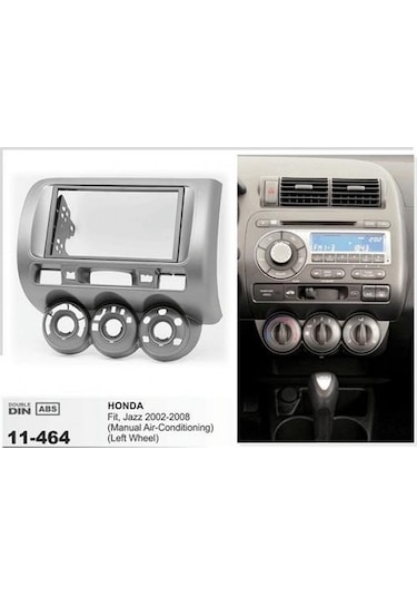 Noiser Honda Jazz / City 2002 - 2008 Android Teyp Çerçeve 9 İnch - Soket