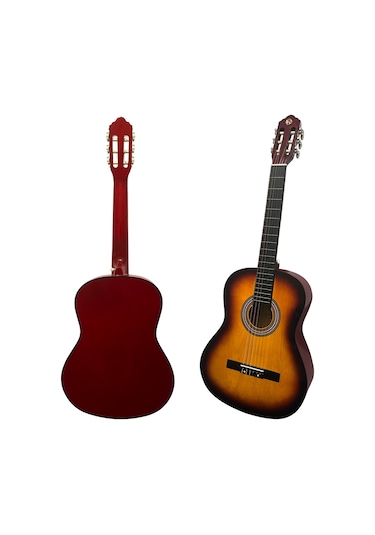Fourtune Luca C-180SB Sunburst Klasik Gitar Seti 4/4 Sap Ayarlı