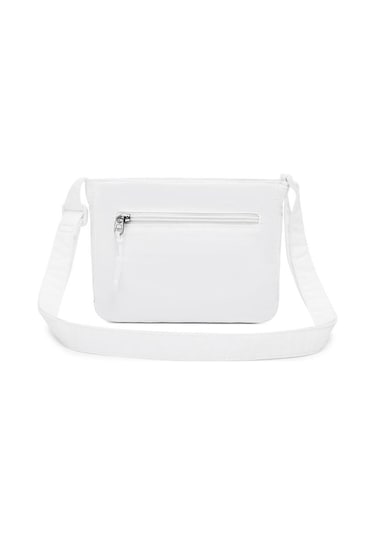Smart Bags Mikro Poly Kumaş Postacı Kadın Çantası 3340 Beyaz