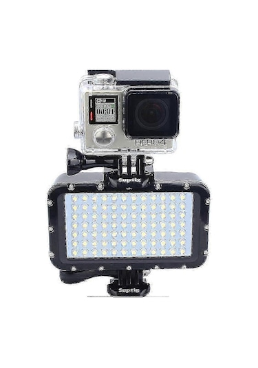 Sualtı Dalış Video Işıkları 84 Led 5000lm 50m 164ft Su Geçirmez Şarj Edilebilir Kısılabilir Gopro Nikon Panasonic Slr Kameralar İçin Diğer