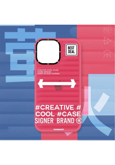 Iphone 13 Pro Max Kılıf Youngkit Luggage Firefly Serisi Kapak