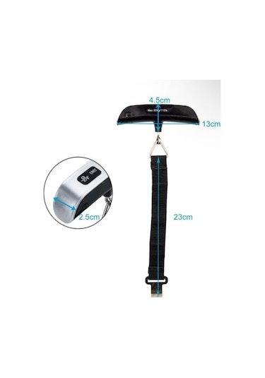 9021536871774drvs - Elektronik El Bagaj - Valiz Tartısı Çok Renkli