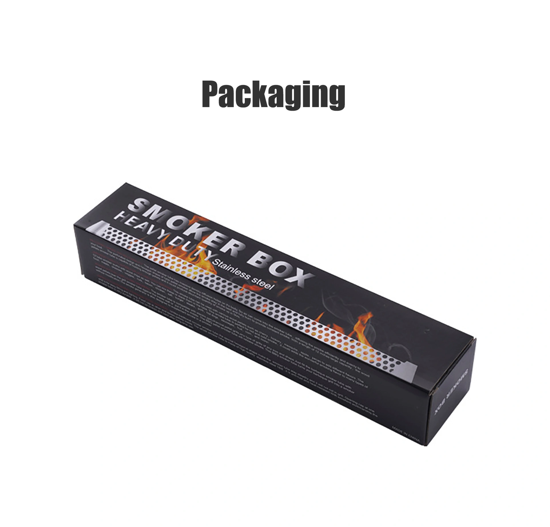 Youmex 304 Paslanmaz Çelik Izgara Füme Tüpü, Dışarıda Kullanıma Uygun, 5 Saat Süreyle Gıda Aromalı Isıtma Ve Soğuk Fümasyon Aleti Çok Renkli