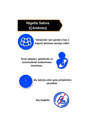 Afye Çörek Otu 600Mg 60 Kapsül Nigella Sativa Çörekotu