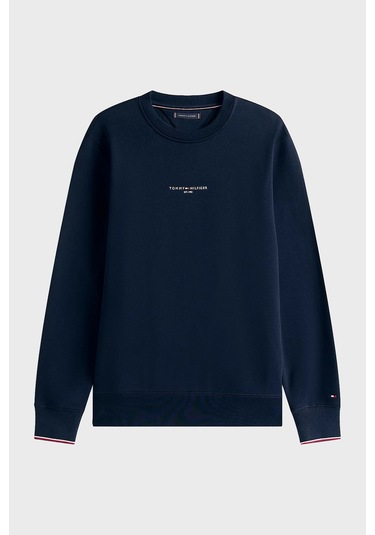Tommy Hilfiger Erkek Sweat Mw0mw33639 Dw5 Lacivert Lacivert
