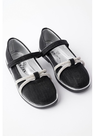 Muggo Unicorn Garantili Günlük Ortopedik Hafif Taban Taşlı Ve Cırtlı Kız Çocuk Babet 001