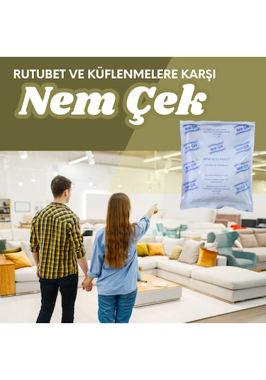 Nemçek Nem Alıcı Tutucu Rutubet Giderici Önleyici Korozyon Önleyici Koku Giderici 250 GR (1 Paket)