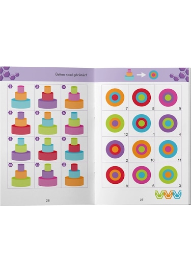 Bee Smart Görsel ve İşitsel Dikkat Seti 7-8 Yaş