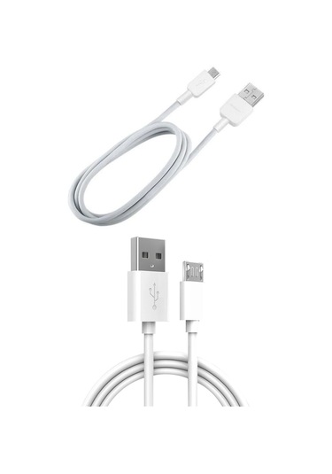 Android Micro Usb Şarj Kablosu Android Şarj Aleti Ince Uç 1 Metre