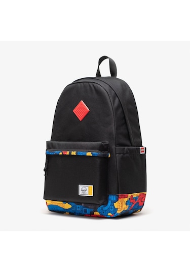 Herschel X Lego Classic Çocuk Siyah Sırt Çantası 11605 Siyah
