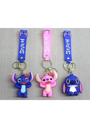 Stitch Silikon Anahtarlık Karakter Figürü Alk4266 Lisinya