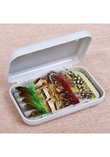 Novahub Çeşitli Renk Ve Kancalarla Donanımlı 20/100 Parça Fly Olta Takımı