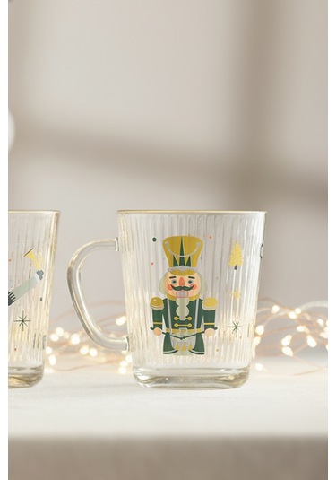 Magical Christmas Optik 2'li Kupa Seti 360 Cc Renkli