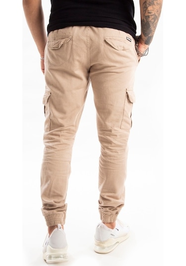 Deepsea Taş Paça-Bel Lastikli Erkek Kargo Pantolon Taş (432761499) Taş Deepsea Taş Paça-Bel Lastikli Erkek Kargo Pantolon Taş (432761499) Taş