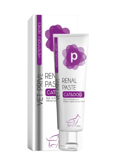 Vet Prive Renal Kedi ve Köpek Paste 100 G