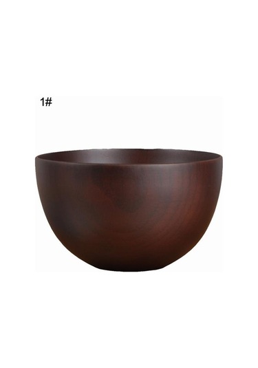 Japon Tarzı Çorba Depolama Katı Ahşap Pirinç Aracı Kase Konteyner Mutfak Alet