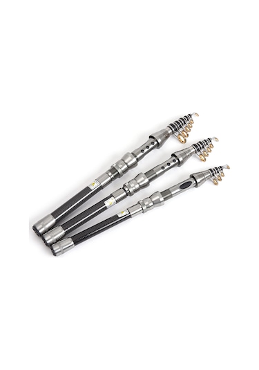 Lemestar 1.8m Karbon Fiber Deniz Olta Kamışı - Teleskopik Tasarım, Çekirdekli El Tutucu, Dayanıklı Reel Başı, Seramik İzleyicilerle