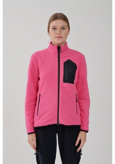 Exuma Kadın Tam Fermuarlı Polar 2322003-662-pınk