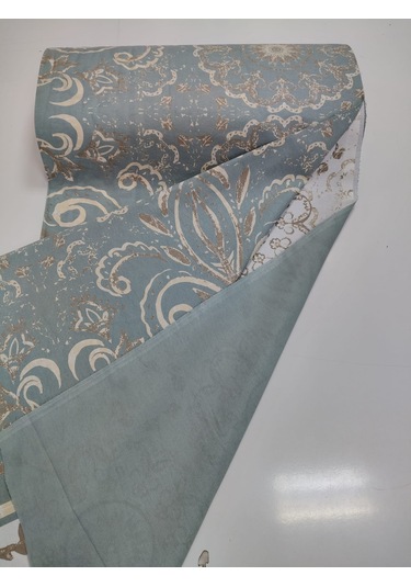 Ranforce Metrelik, Nevresimlik Kumaş - 100x240 Yeşil Osmanlı