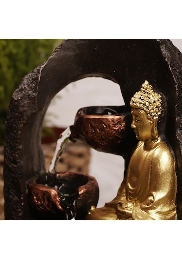 Zen Saraswati Temalı Su Şelalasi