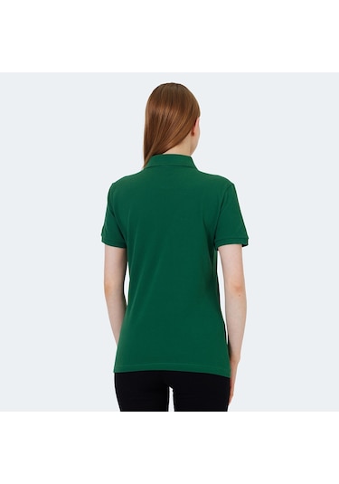 Slazenger VERA I Kadın Polo Yaka Yeşil Tişört