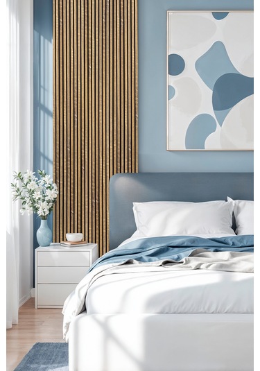 Mdf Ahşap Akustik Duvar Paneli 60x275 Cm - Asos Pvc 60x275