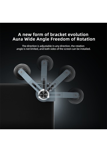 Su7y Tesla Araba Ekran Manyetik Telefon Tutucu Büyük Ekran Araç Montaj Navigasyon Standı Siyah