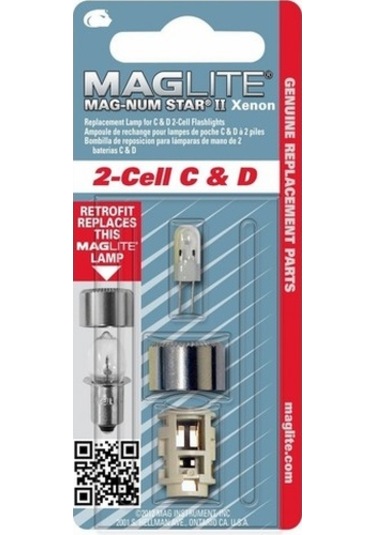 Maglite Magnum Star ii 2 Cell Xenon Ampul Lmxa201 Çok Renkli
