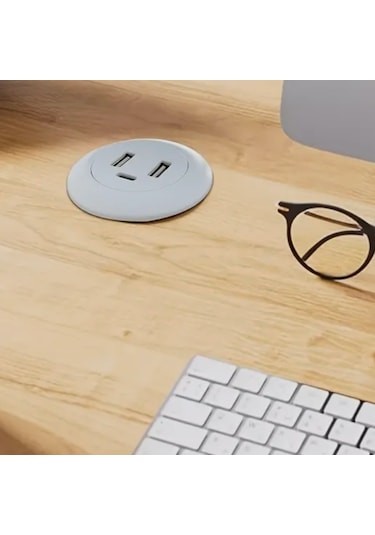Mobilya Gömülü USB & Type-c Şarj Modülü