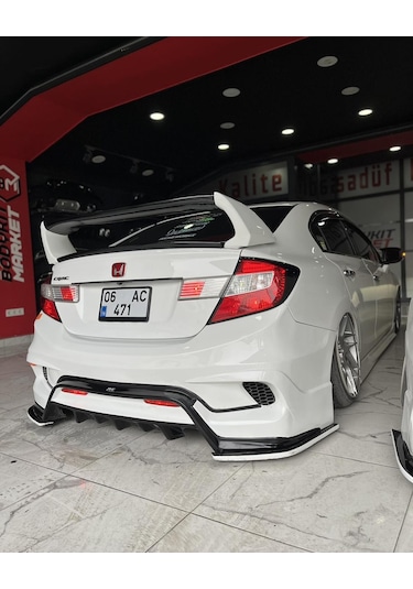 Honda Fb7 Nks Arka Tampon 2012... ---fibersan Tuning