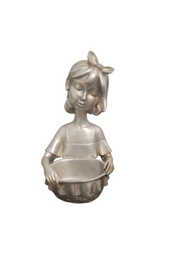 Kırılmaz Polyester,sepetli Kız Biblosu