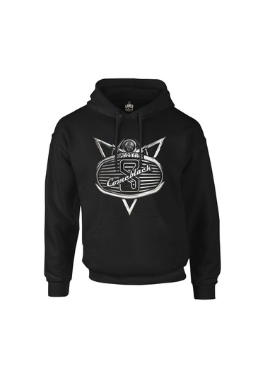 Scorpions - Come Black Siyah Erkek Fermuarsız Kapşonlu