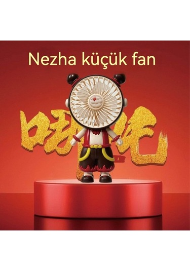 Unimarket Nezha Usb Mini Fan Taşınabilir Serinletici