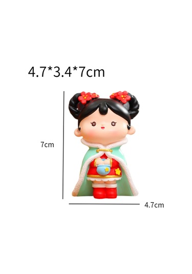 Suntek Çin Tang Kız Heykelcik Koleksiyonu 4,7cmx3,4cmx7cm