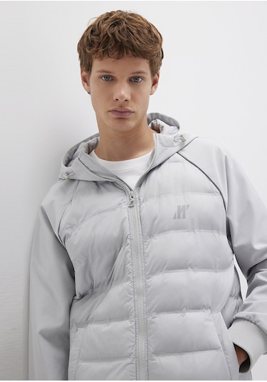 Mavi - Mavi Pro Logo Reflektör Detaylı Gri Ceket 0110559-70075 Gri