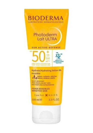 Bioderma Photoderm Lait Ultra Sensitive Skin Güneş Kremi SPF50+ 100 ML