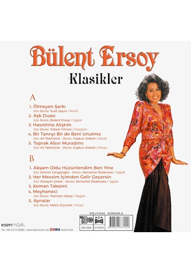 Bülent Ersoy - Klasikler Plak